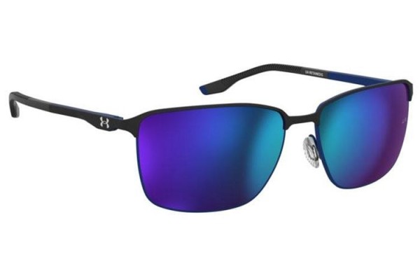 Ochelari de soare Under Armour UARETAINED/G 0VK/T5 Dreptunghiulari Negri