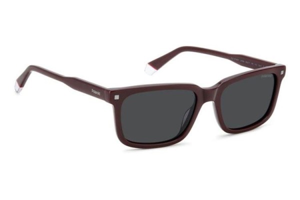 Ochelari de soare Polaroid PLD4174/S/X LHF/M9 Polarized Dreptunghiulari Roșii