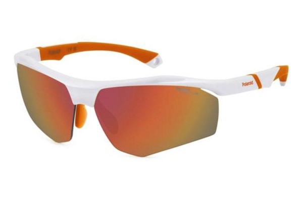 Ochelari de soare Polaroid PLD7055/S VK6/BG Polarized Dreptunghiulari Albi