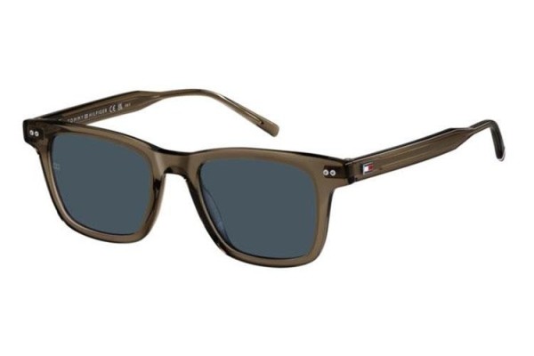 Ochelari de soare Tommy Hilfiger TH2127/S 09Q/KU Dreptunghiulari Maro