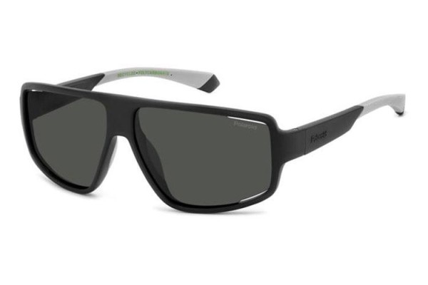 Ochelari de soare Polaroid PLD7054/S O6W/M9 Polarized Dreptunghiulari Negri