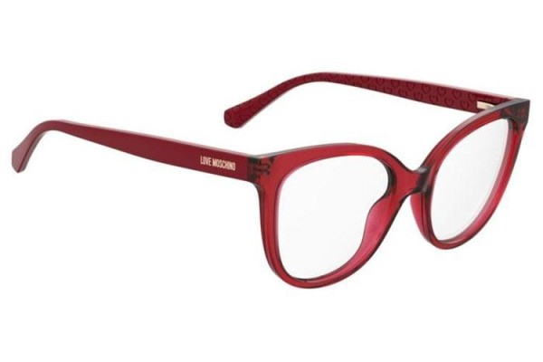 Ochelari Love Moschino MOL635 C9A Cat Eye Roșii