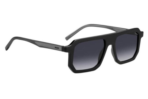 Ochelari de soare HUGO HG1312/S 807/9O Flat Top Negri