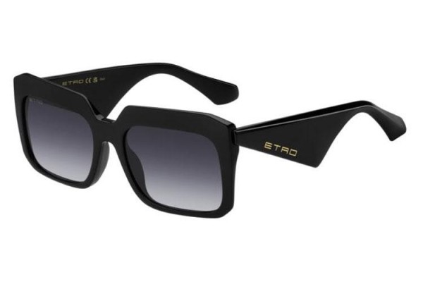 Ochelari de soare Etro ETRO0045/G/S 807/9O Pătrați Negri