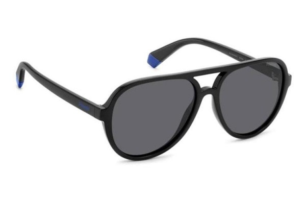 Ochelari de soare Polaroid Junior PLD8046/S/T 807/M9 Polarized Pilot Negri