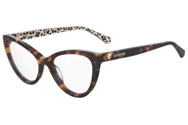 Ochelari Love Moschino MOL631 H7P Cat Eye Havana