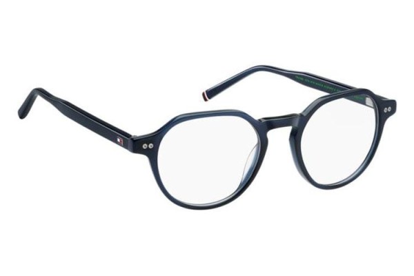 Ochelari Tommy Hilfiger TH2128 PJP Rotunzi Albaștri