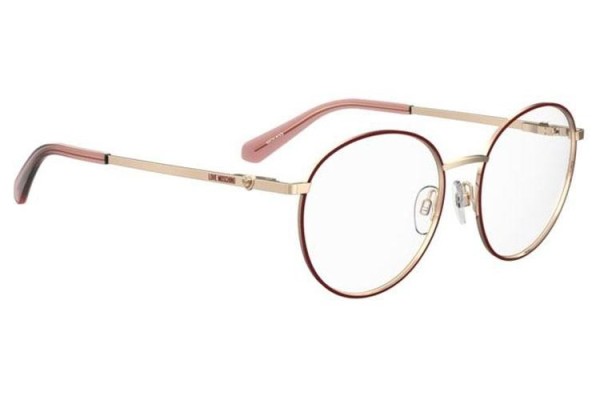 Ochelari Love Moschino MOL633 6K3 Rotunzi Roșii