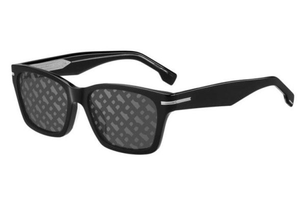 Ochelari de soare BOSS BOSS1739/F/SK 807/MD Polarized Dreptunghiulari Negri