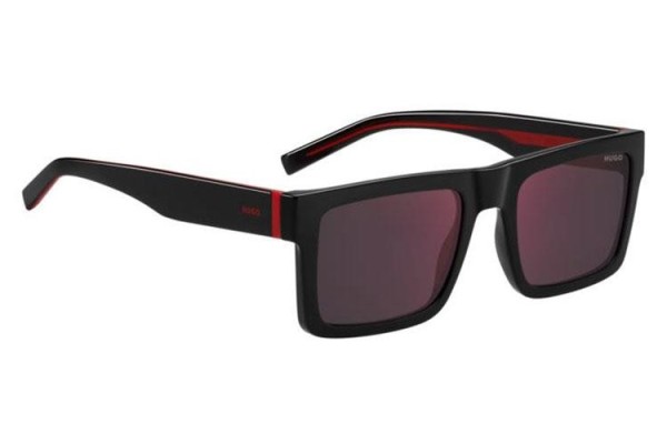 Ochelari de soare HUGO HG1314/S 807/AO Flat Top Negri