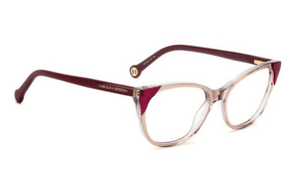 Ochelari Carolina Herrera HER0283 35J Dreptunghiulari Roz