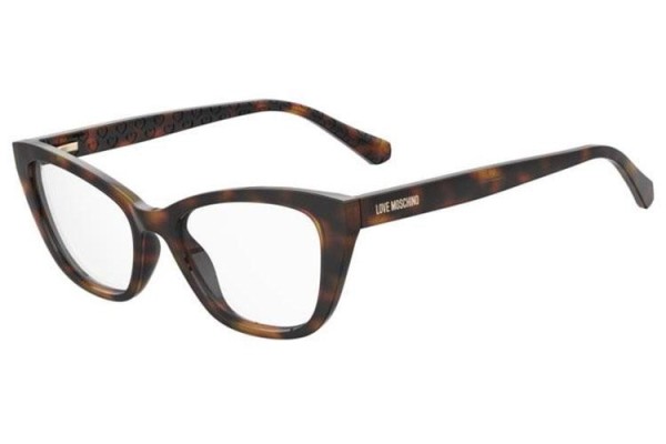 Ochelari Love Moschino MOL636 05L Cat Eye Havana