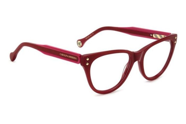 Ochelari Carolina Herrera HER0256 C9A Cat Eye Roșii