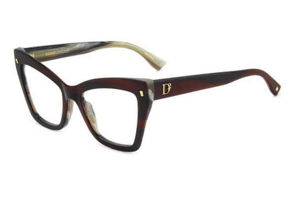 Ochelari Dsquared2 D20152 K4G Cat Eye Roșii