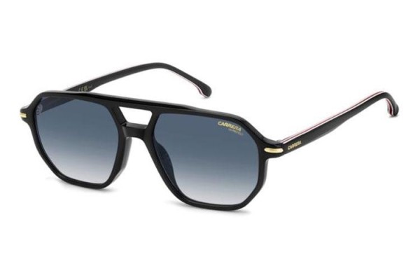 Ochelari de soare Carrera CARRERA341/S 2M2/08 Dreptunghiulari Negri