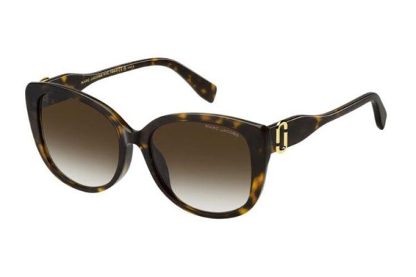 Ochelari de soare Marc Jacobs MARC791/F/S 086/HA Cat Eye Havana