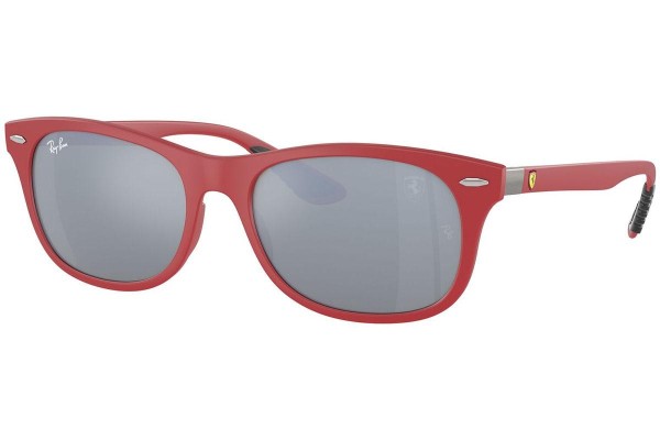 Ochelari de soare Ray-Ban RB4607M F62830 Pătrați Roșii