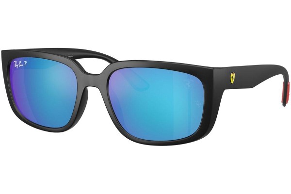 Ochelari de soare Ray-Ban RB4443M F602A1 Polarized Pătrați Negri