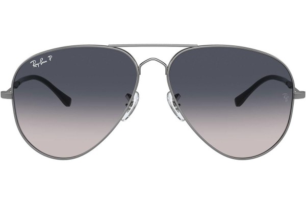 Ochelari de soare Ray-Ban RB3825 004/78 Polarized Pilot Gri