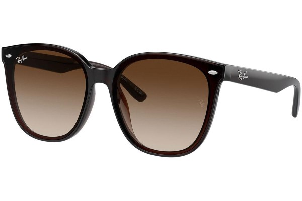 Ochelari de soare Ray-Ban RB4423D 714/13 Dreptunghiulari Maro