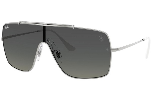 Ochelari de soare Ray-Ban RB3697M F1048G Lentilă unică | Shield Argintii