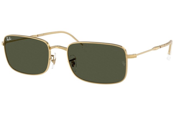 Ochelari de soare Ray-Ban RB3746 001/31 Dreptunghiulari Aurii