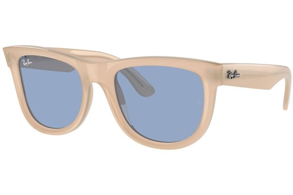 Ochelari de soare Ray-Ban Wayfarer Reverse RBR0502S 678072 Pătrați Bej