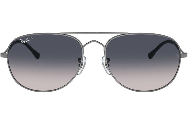 Ochelari de soare Ray-Ban RB3735 004/78 Polarized Pilot Gri