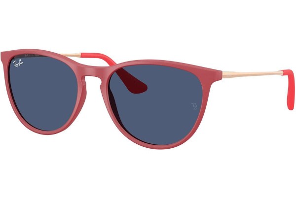 Ochelari de soare Ray-Ban Junior Junior Erika RJ9060S 718071 Pătrați Roșii