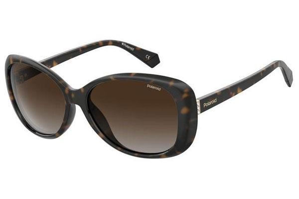 Ochelari de soare Polaroid PLD4097/S 086/LA Polarized Rotunzi Havana