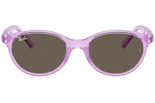 Ochelari de soare Ray-Ban Junior RJ9080S 7172/3 Rotunzi Violeți