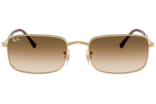 Ochelari de soare Ray-Ban RB3746 001/51 Dreptunghiulari Aurii