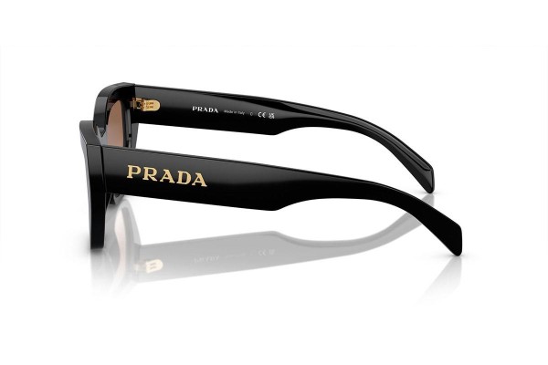 Ochelari de soare Prada PRA09S 1AB0A6 Cat Eye Negri