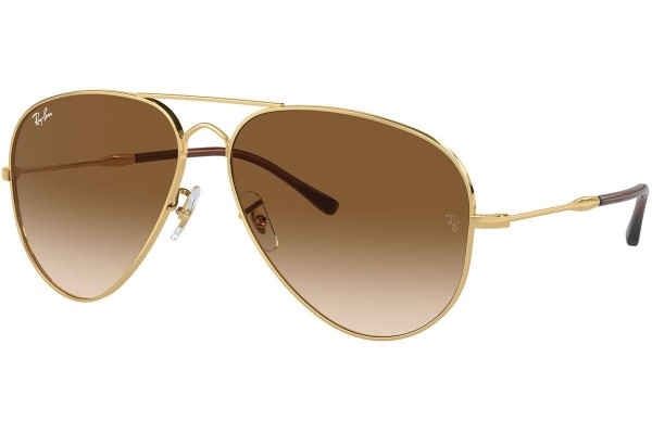 Ochelari de soare Ray-Ban RB3825 001/51 Pilot Aurii