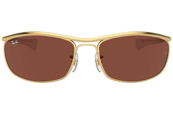 Ochelari de soare Ray-Ban Olympian I Deluxe RB3119M 001/C5 Dreptunghiulari Aurii