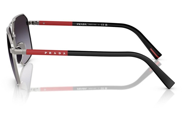 Ochelari de soare Prada Linea Rossa PSA50S 5AV09U Dreptunghiulari Gri