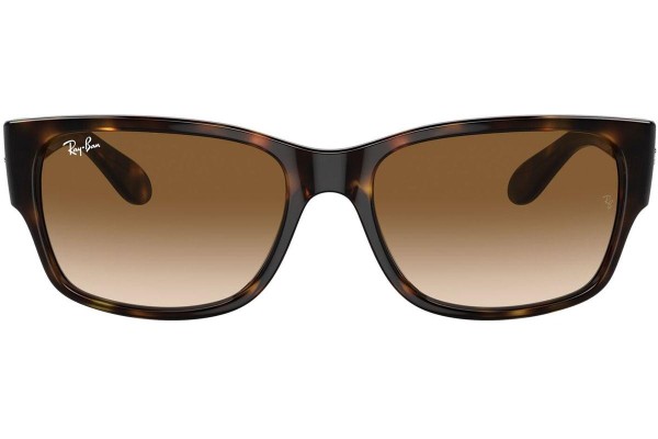 Ochelari de soare Ray-Ban RB4388 710/51 Dreptunghiulari Havana