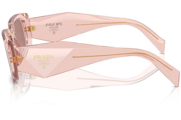 Ochelari de soare Prada PR17WS 19Q10D Dreptunghiulari Roz