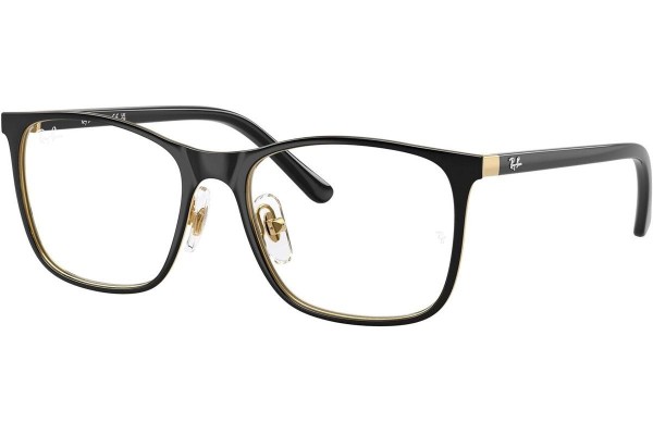 Ochelari Ray-Ban Junior RY9551V 4086 Pătrați Negri