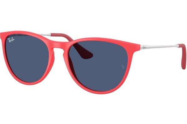 Ochelari de soare Ray-Ban Junior Junior Erika RJ9060S 718180 Pătrați Roșii