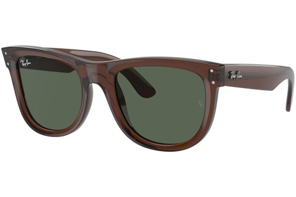 Ochelari de soare Ray-Ban Wayfarer Reverse RBR0502S 6709VR Pătrați Maro