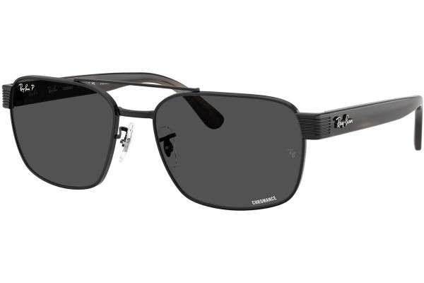 Ochelari de soare Ray-Ban RB3751CH 002/K8 Polarized Pătrați Negri