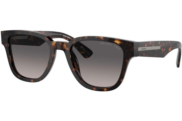 Ochelari de soare Prada PRA04S 19J09G Polarized Dreptunghiulari Havana