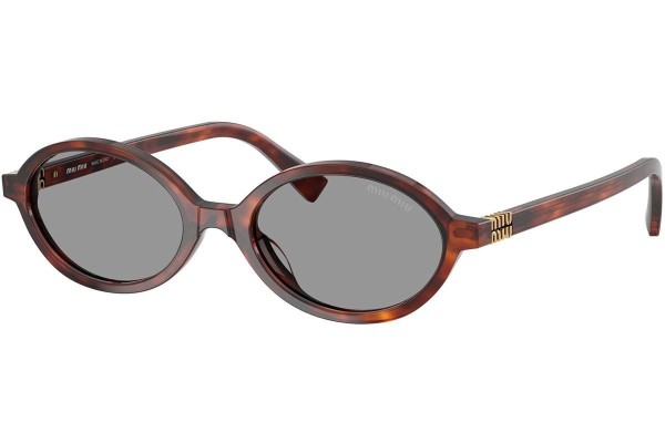 Ochelari de soare Miu Miu MU04ZS 21C40O Ovali Havana