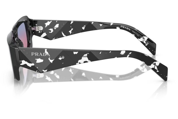 Ochelari de soare Prada PR27ZS 15O60E Dreptunghiulari Negri