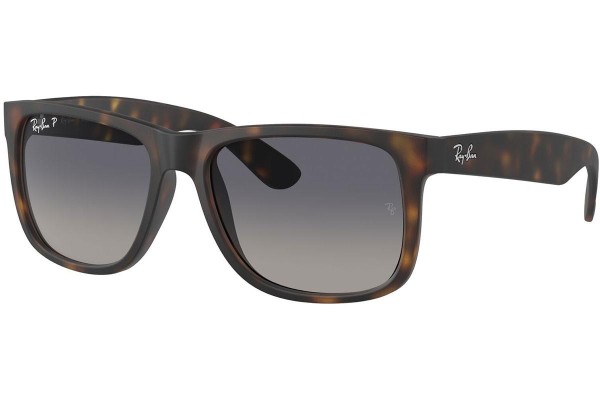 Ochelari de soare Ray-Ban Justin RB4165 865/8S Polarized Pătrați Havana