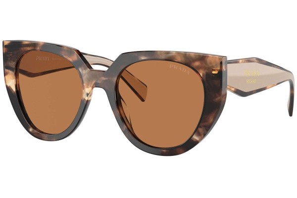 Ochelari de soare Prada PR14WS 01R2Z1 Cat Eye Havana