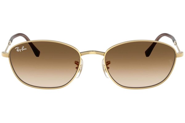 Ochelari de soare Ray-Ban RB3749 001/51 Dreptunghiulari Aurii