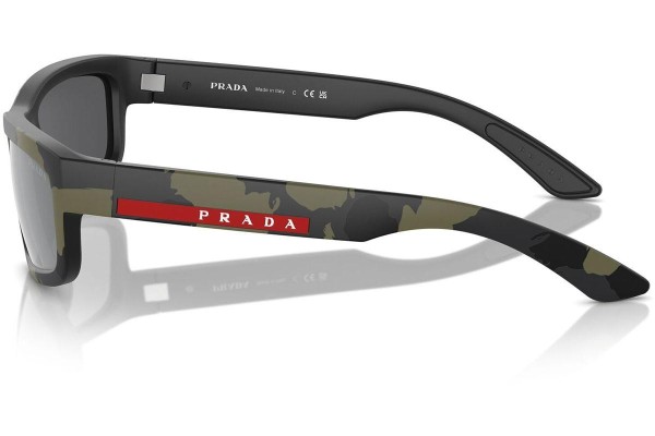 Ochelari de soare Prada Linea Rossa PS05ZS 14X07G Dreptunghiulari Negri