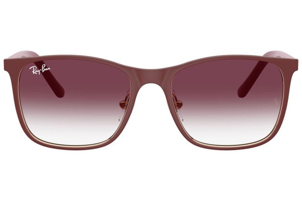 Ochelari de soare Ray-Ban Junior RJ9551S 296/8H Pătrați Roșii